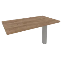 Брифинг приставка для прямоугольного стола First KB-5 (дуб табак)